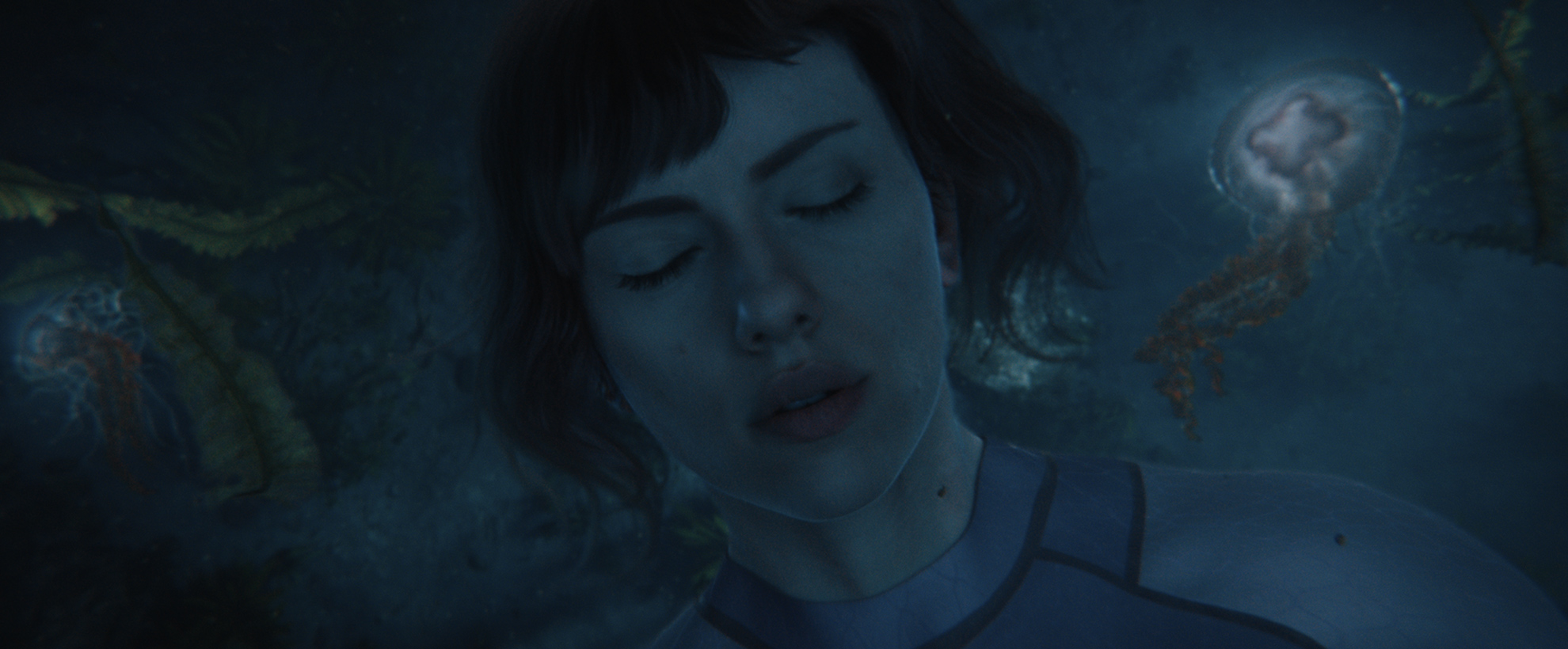 Scarlett Johansson in The Ghost in the Shell